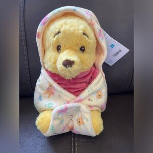 Disney Collectsble Baby Winnie the Pooh Plush NEW